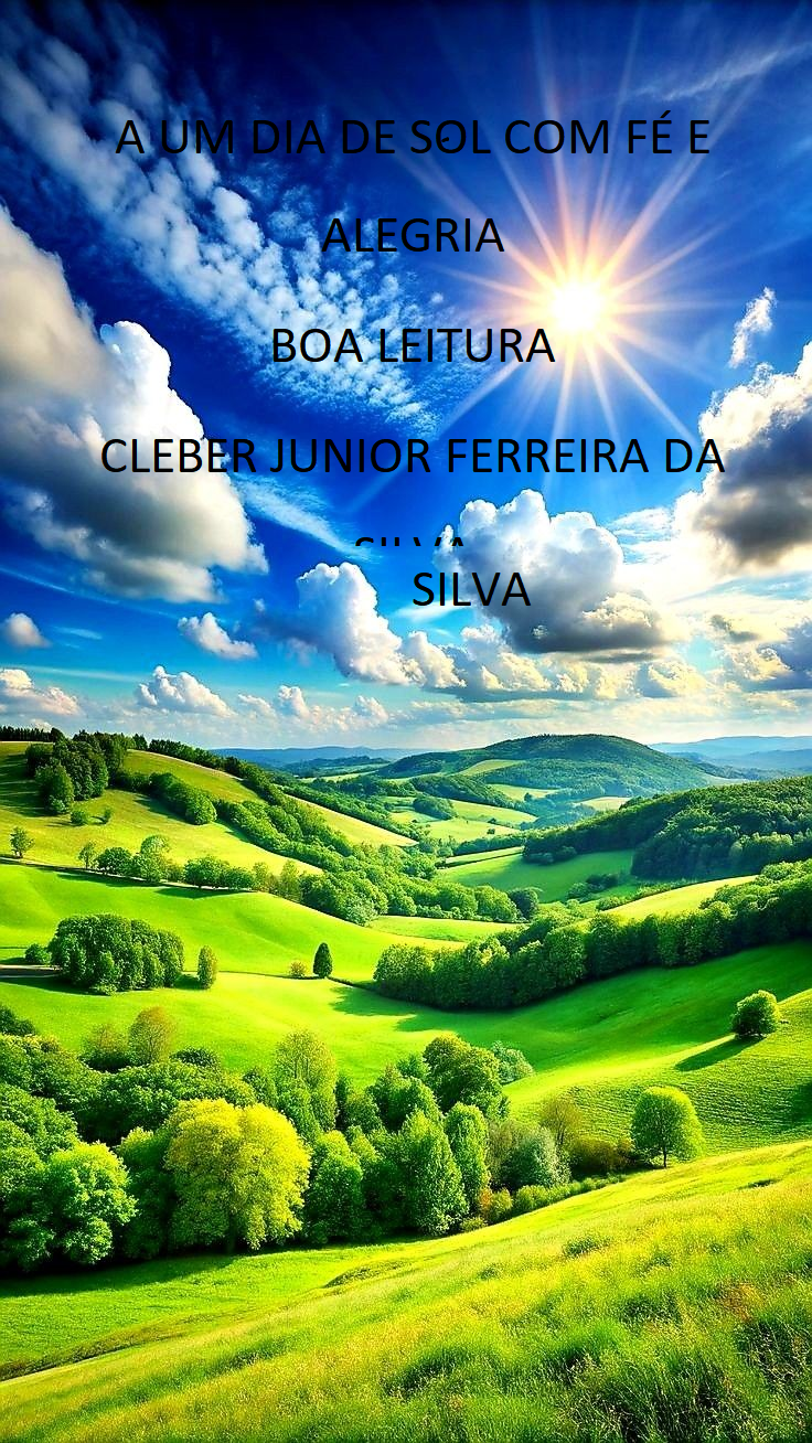 A UM DIA COM F� E ALEGRIA  LITERATURA CRIST�