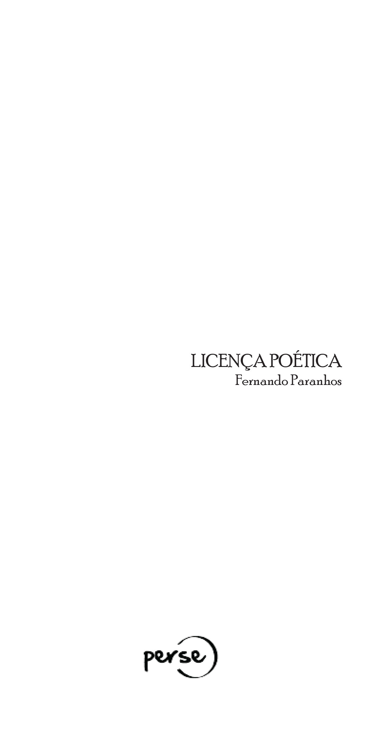 Licença Poética
